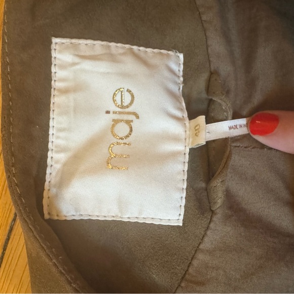 Maje Brown Suede Jacket - Picture 4 of 5